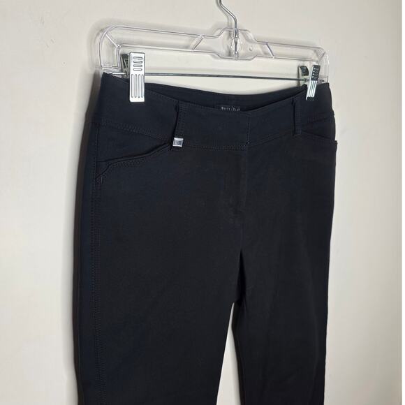 WHBM White House Black Market PerfectForm Slim Ankle black dress pants - 2 - Picture 2 of 5